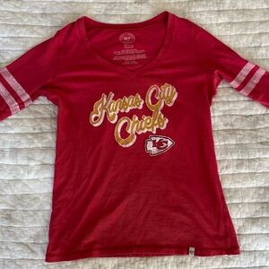 47 Brand Kansas City Chiefs women’s shirt size small